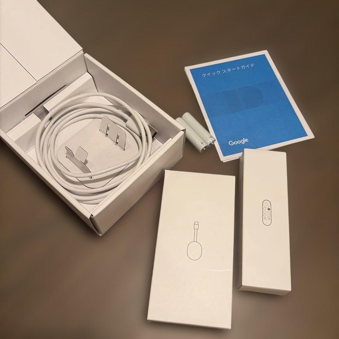 【Google】Chromecast with Google TV 4Kモデル
