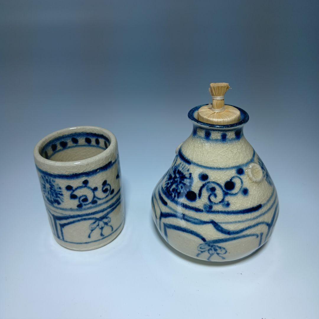 茶道具　桑材　茶箱一式