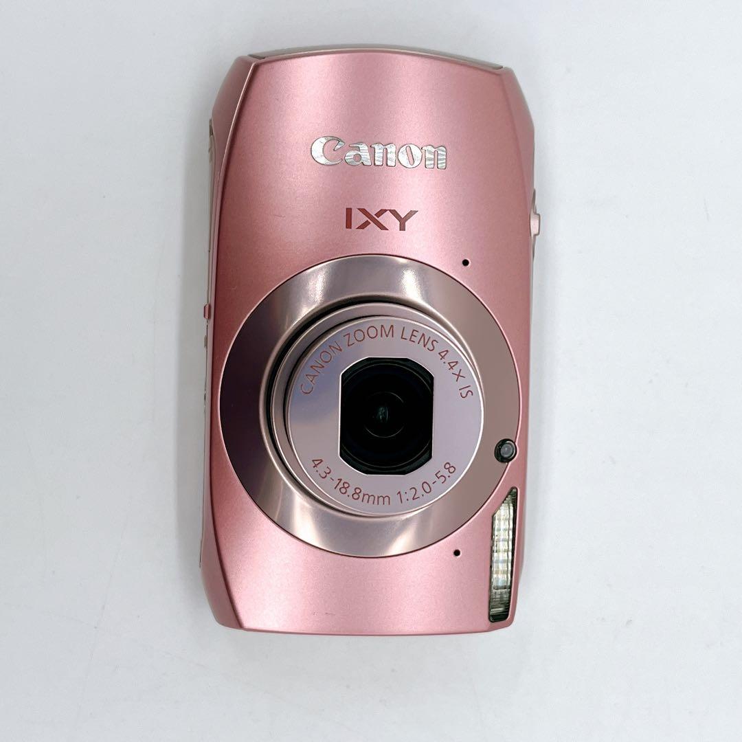 【未使用級】Canon IXY31S ピンク オールド コンデジ バッテリー2個