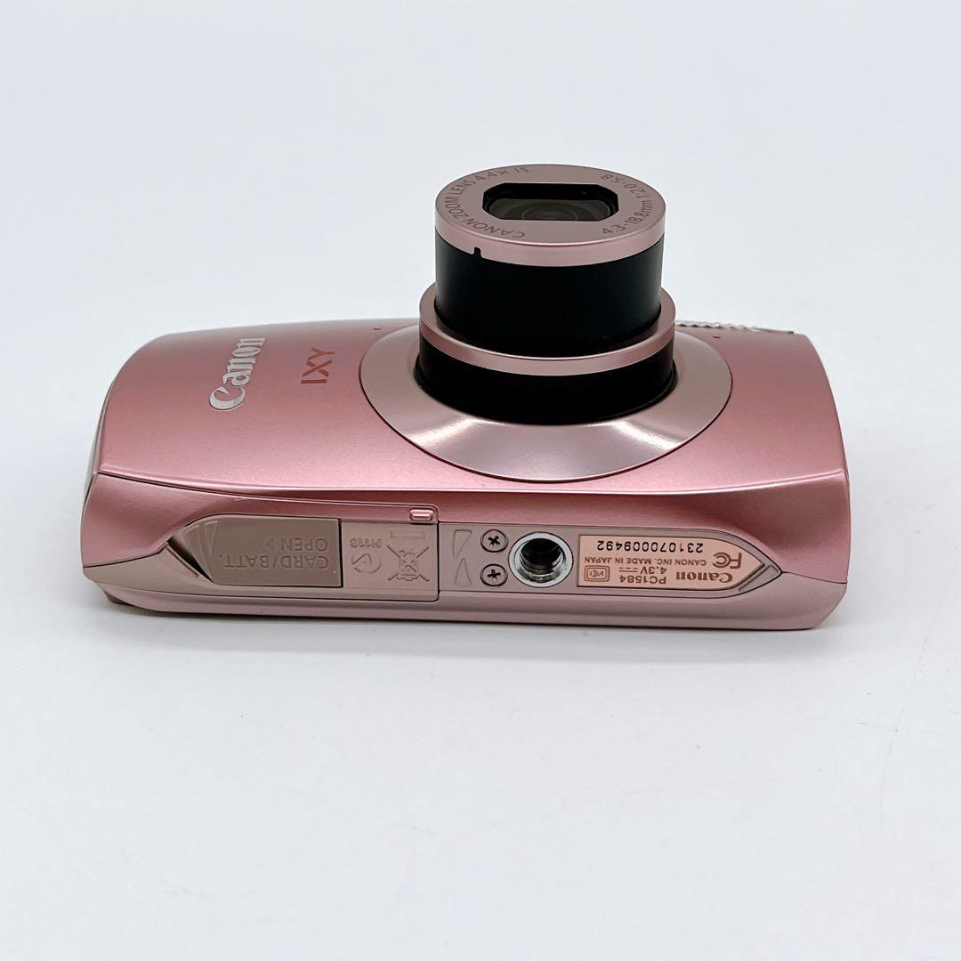 【未使用級】Canon IXY31S ピンク オールド コンデジ バッテリー2個