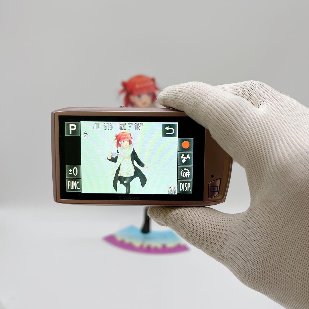 【未使用級】Canon IXY31S ピンク オールド コンデジ バッテリー2個