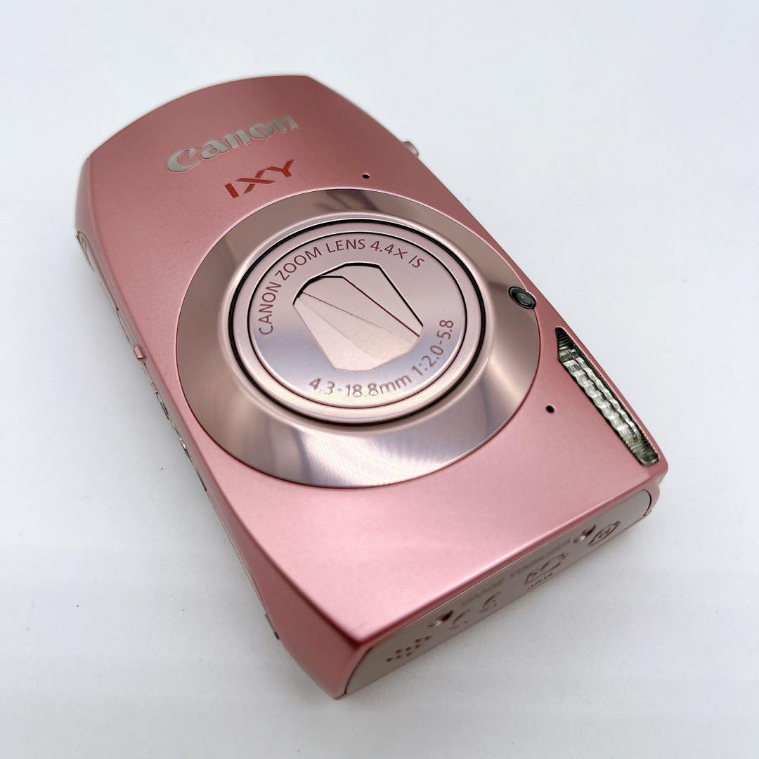 【未使用級】Canon IXY31S ピンク オールド コンデジ バッテリー2個
