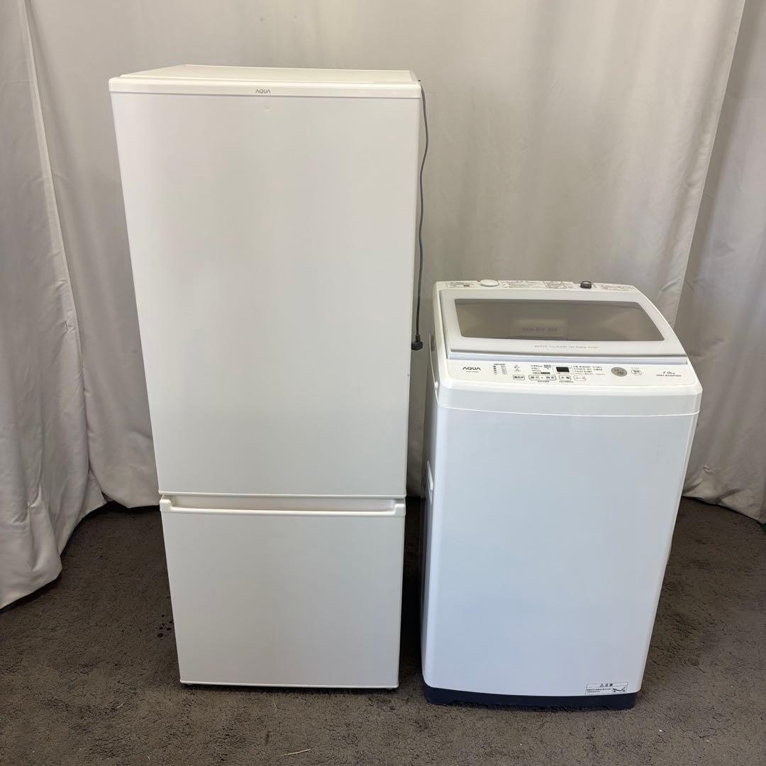 190　洗濯機　冷蔵庫　一人暮らし　7キロ　家電セット　設置無料　安い‼️