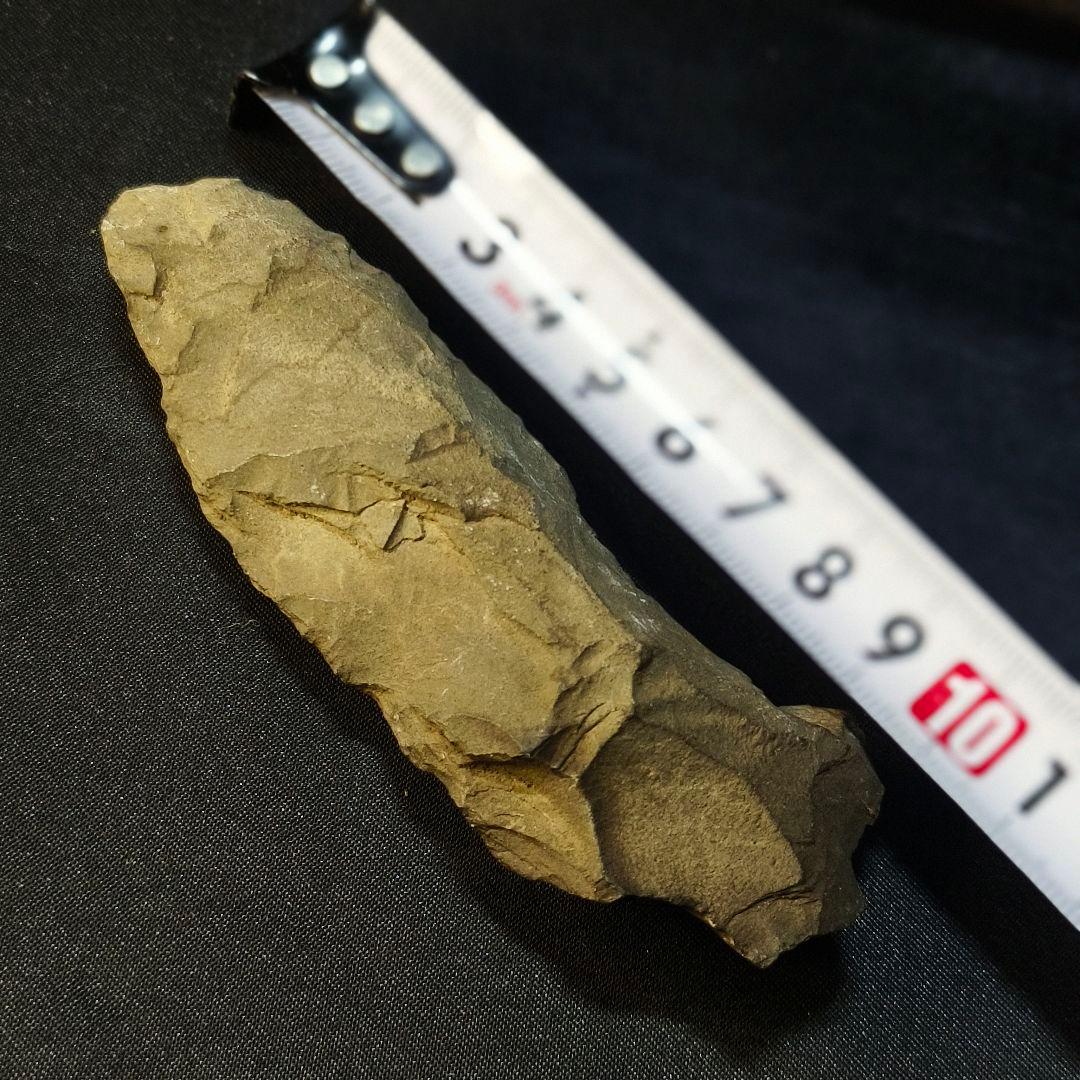 出土石斧 縄文石器 新潟魚沼市大沢芹平にて発掘 蒐集家放出美品 骨董 天然石