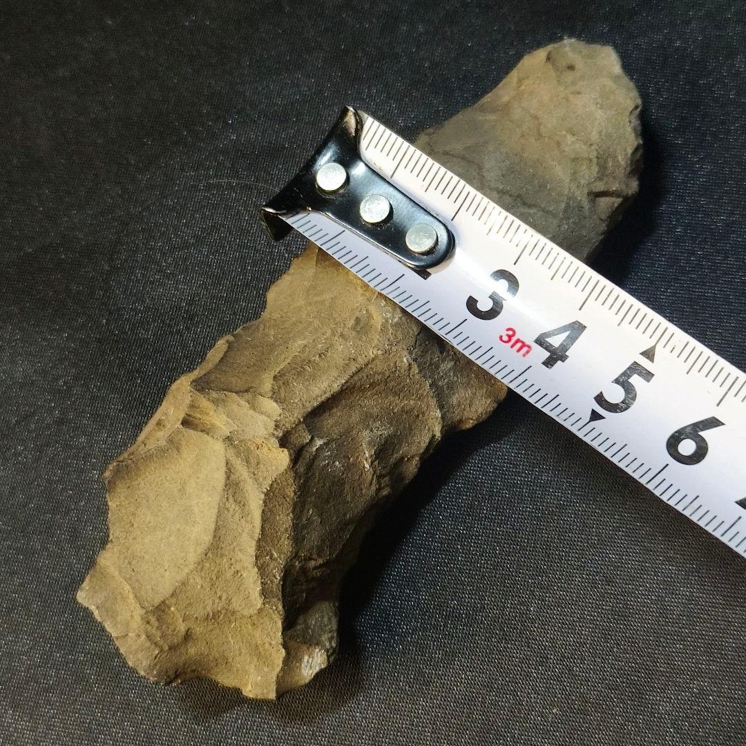 出土石斧 縄文石器 新潟魚沼市大沢芹平にて発掘 蒐集家放出美品 骨董 天然石