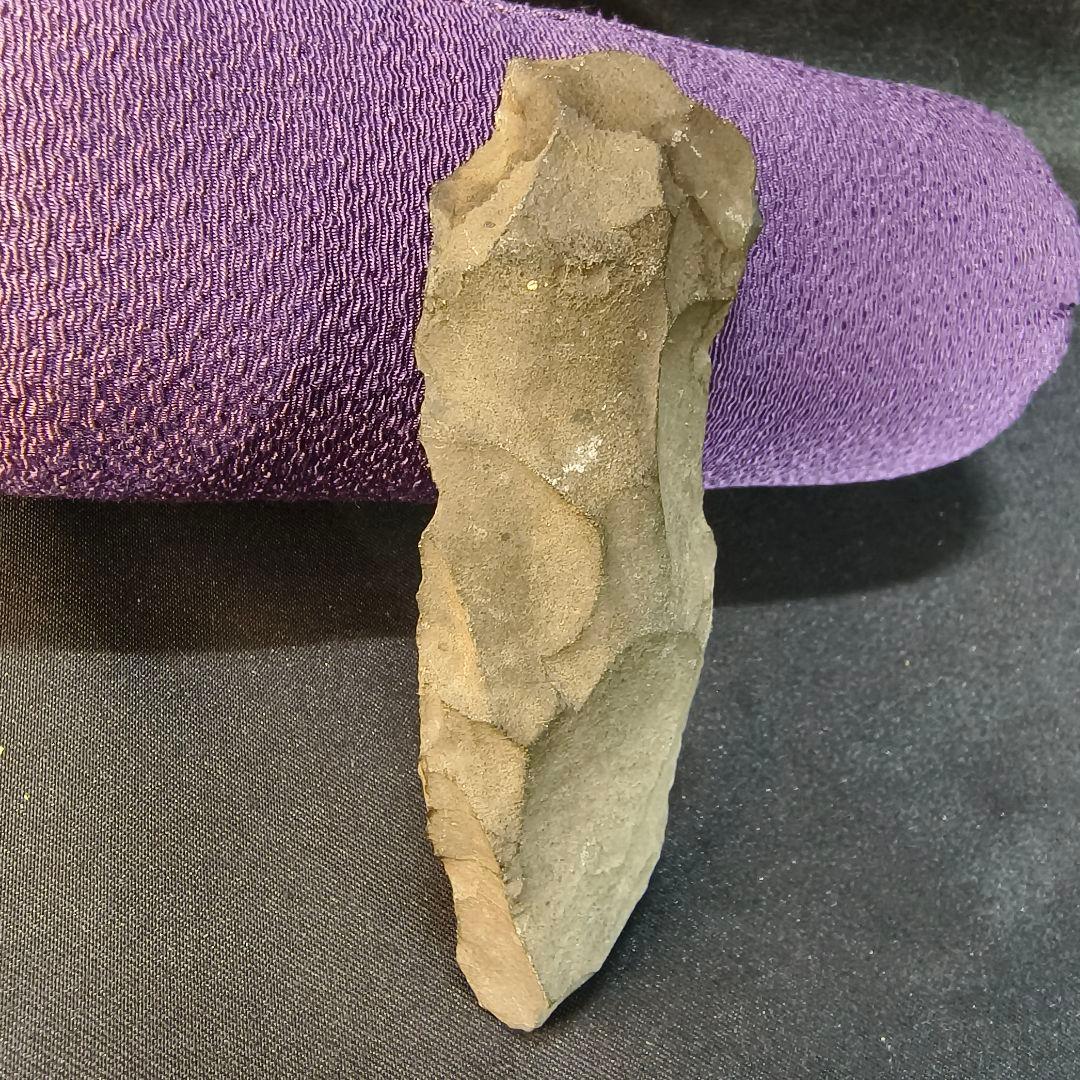 出土石斧 縄文石器 新潟魚沼市大沢芹平にて発掘 蒐集家放出美品 骨董 天然石