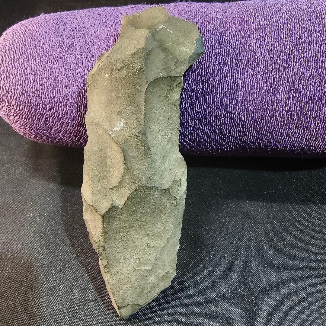 出土石斧 縄文石器 新潟魚沼市大沢芹平にて発掘 蒐集家放出美品 骨董 天然石