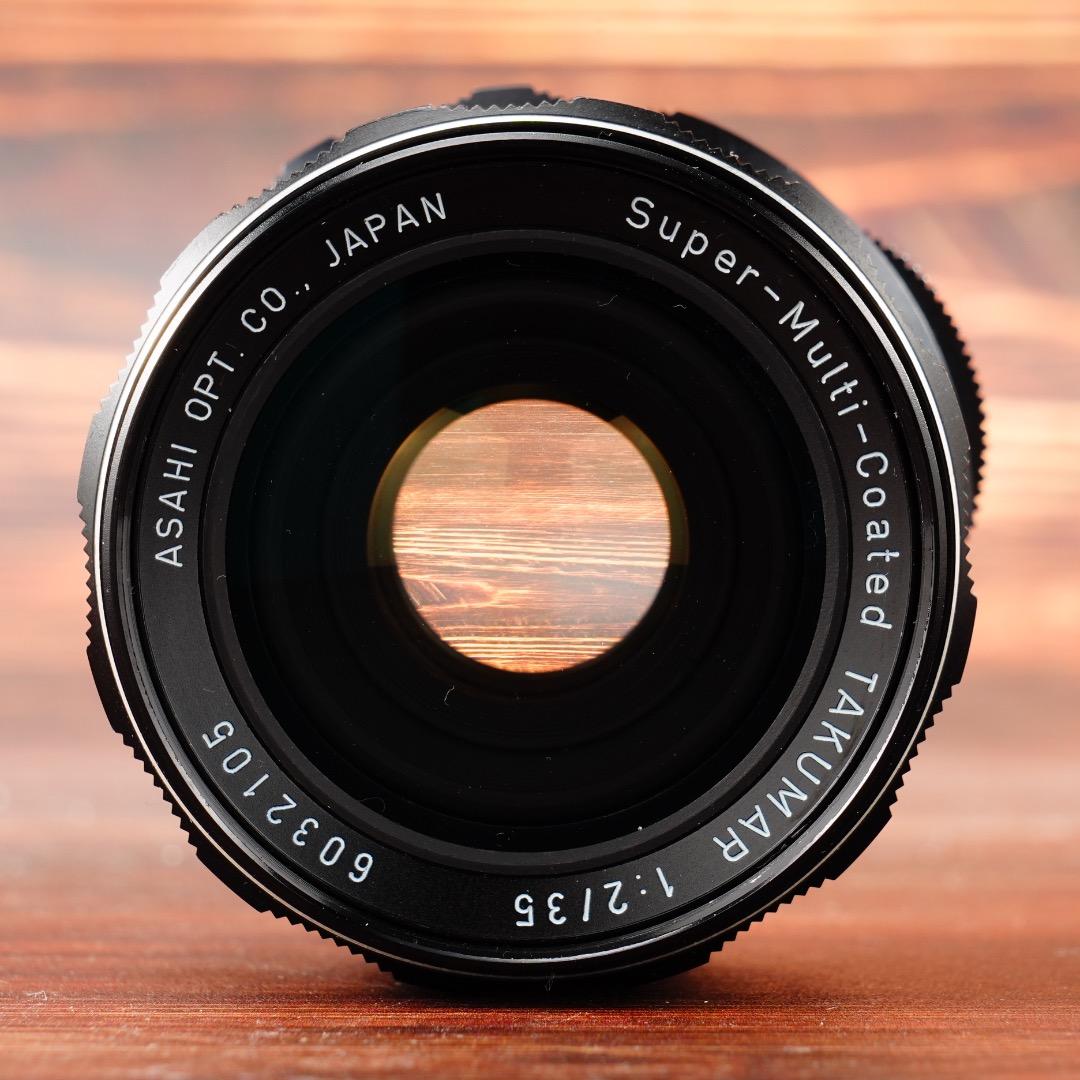 【黄変低減済】 ペンタックス SMC Takumar 35mm F2 105