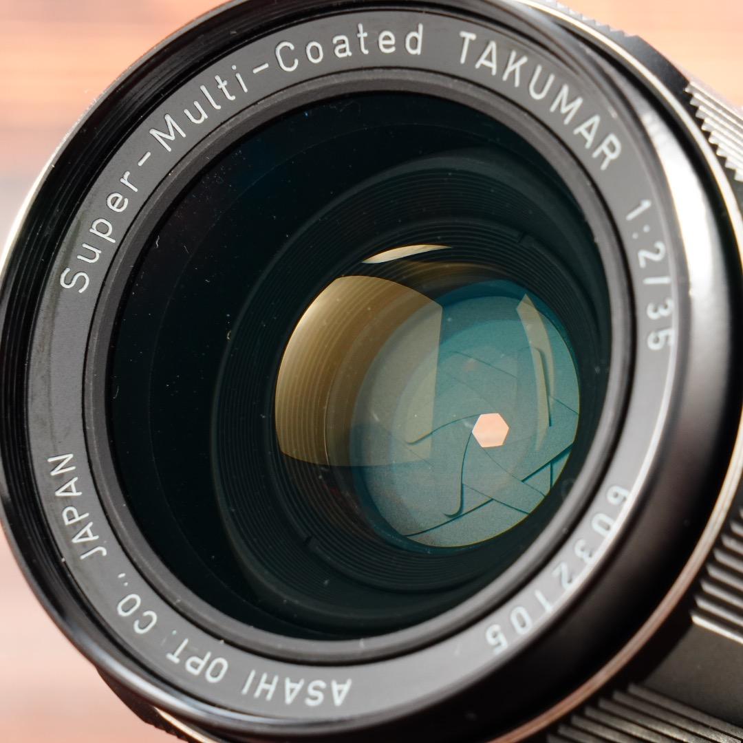 【黄変低減済】 ペンタックス SMC Takumar 35mm F2 105