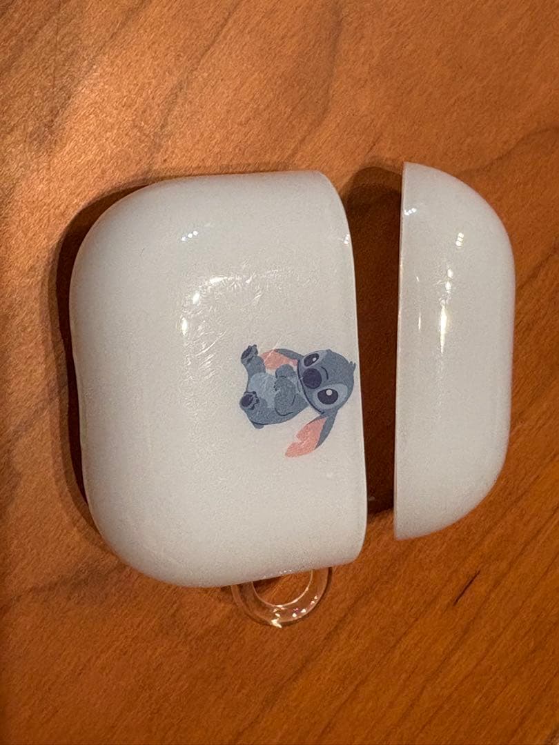 AirPods4 片耳（左）　充電ケースあり　ノイキャンなし　ケースカバー付き