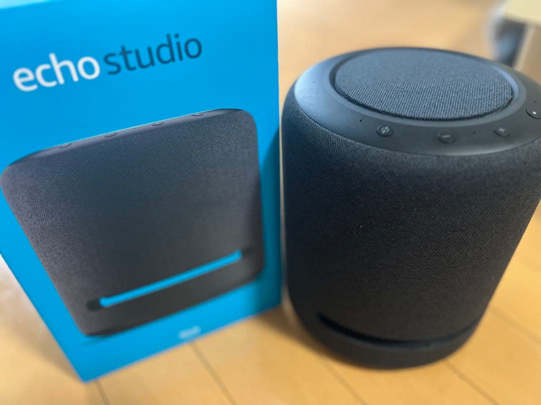 Echo Studio ブラック スマートスピーカー