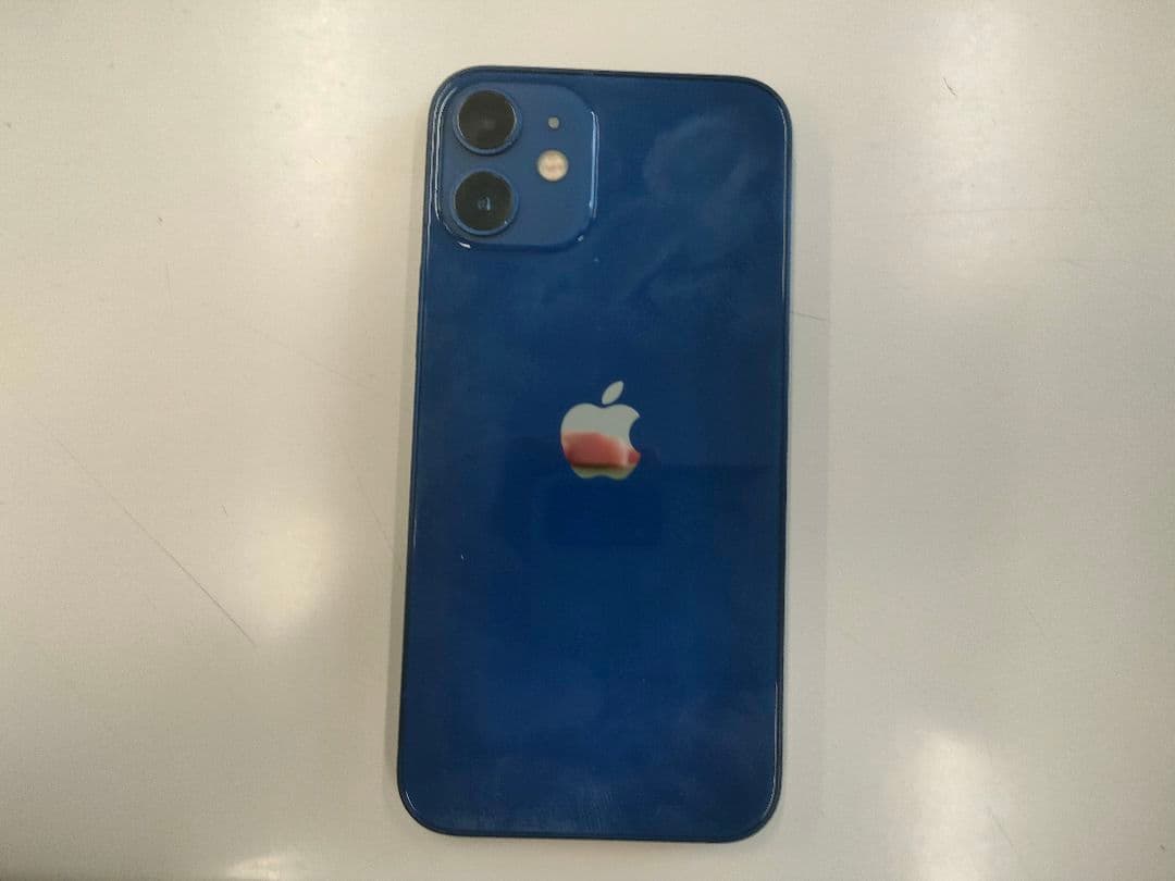 バッテリ交換済iPhone 12mini 128GB本体 箱 保護カバー付