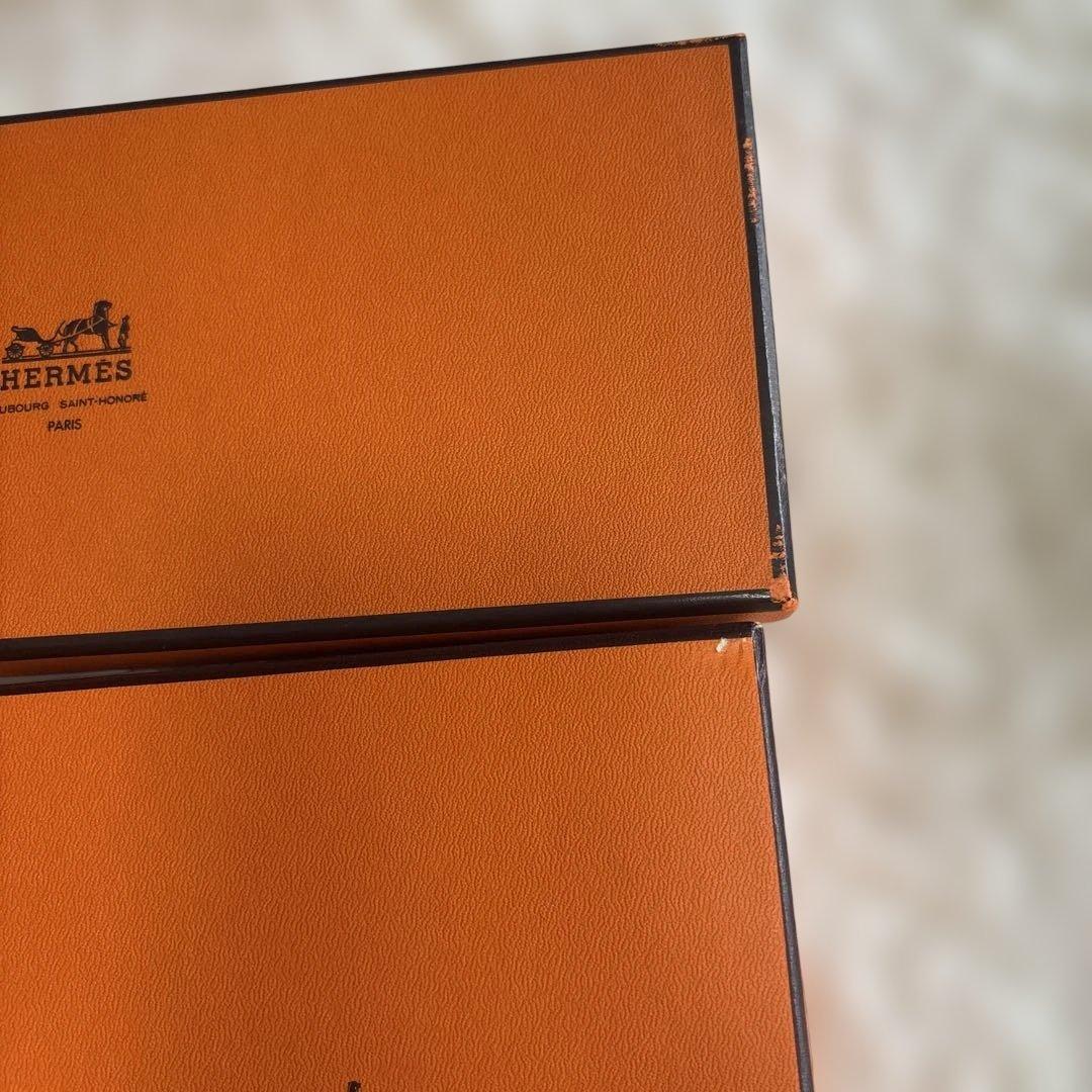 HERMES ギフトボックスセット ８個 紙袋２枚
