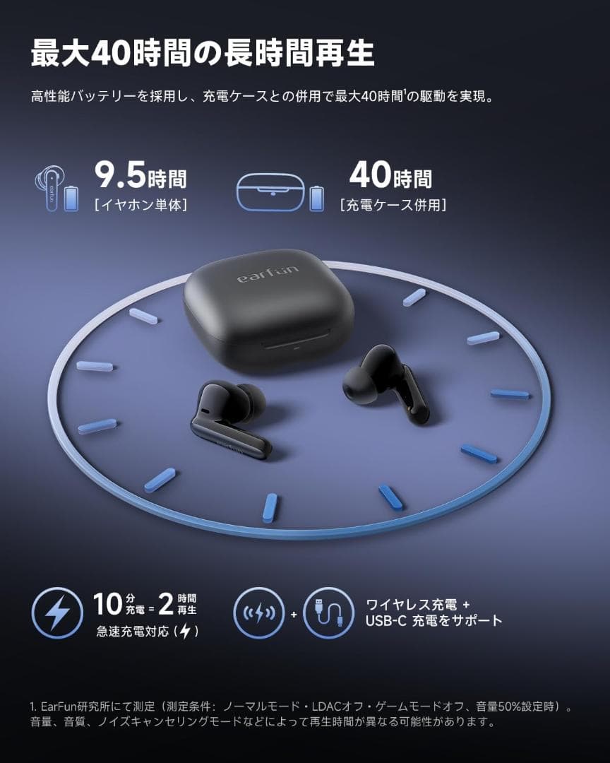 【新品未開封】EarFun Air Pro 4i ワイヤレスイヤホン ノイキャン