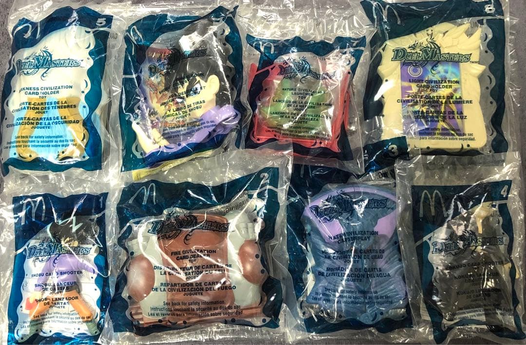 デュエルマスターズ ハッピーセット コンプリート 全種 海外 フィギュア グッズ