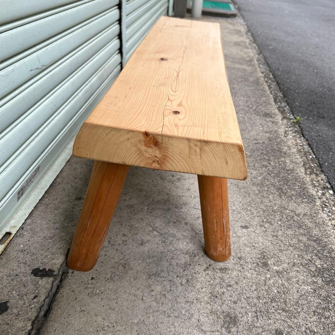 木製ベンチ ヒノキ 檜