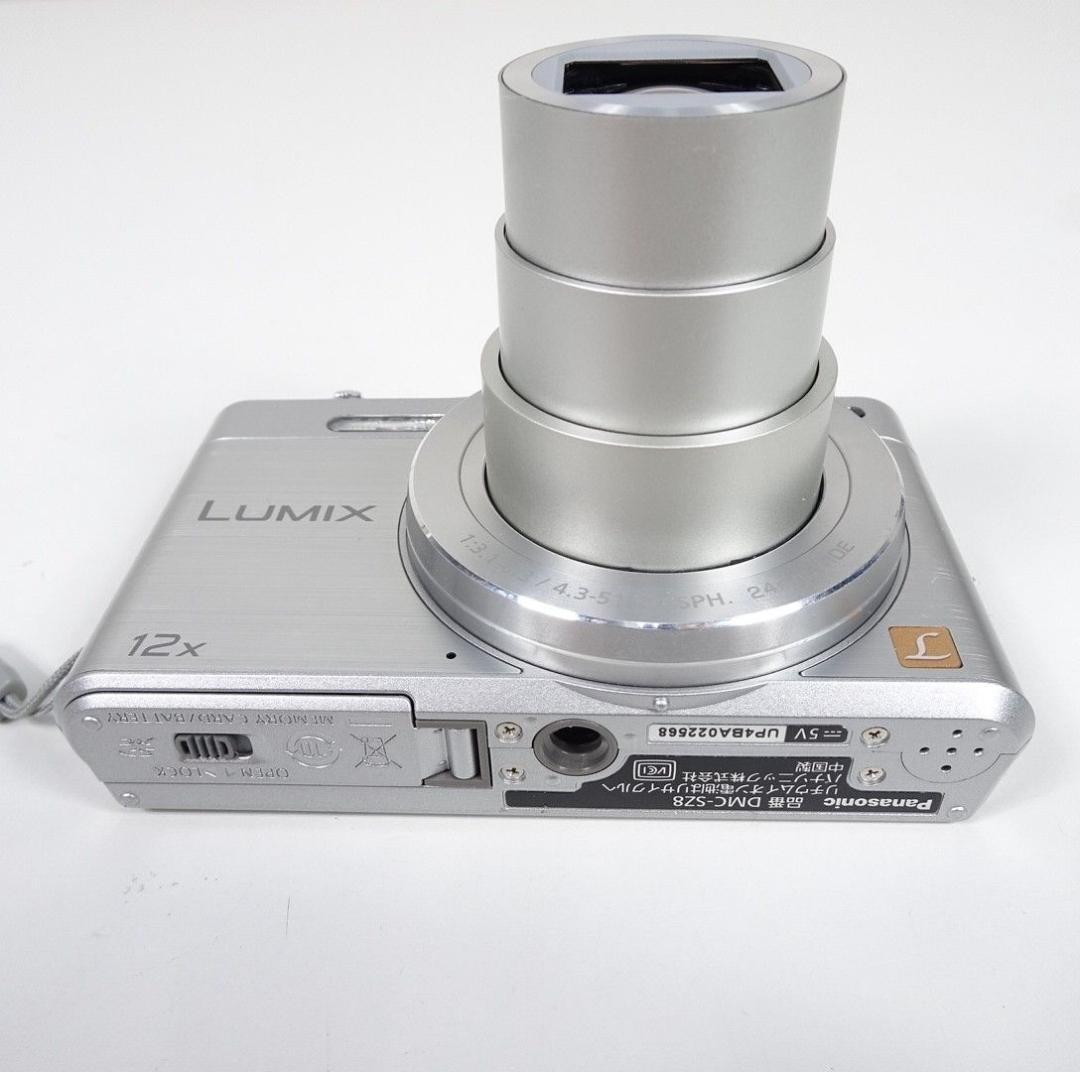 PANASONIC LUMIX SZ8 シルバー 箱 バッテリー 取扱説明書