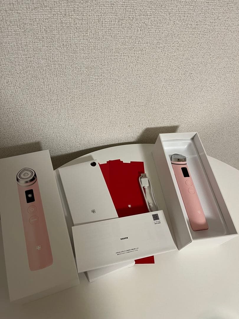 メディキューブ　ブースタープロ　美顔器　ピンク6点セット