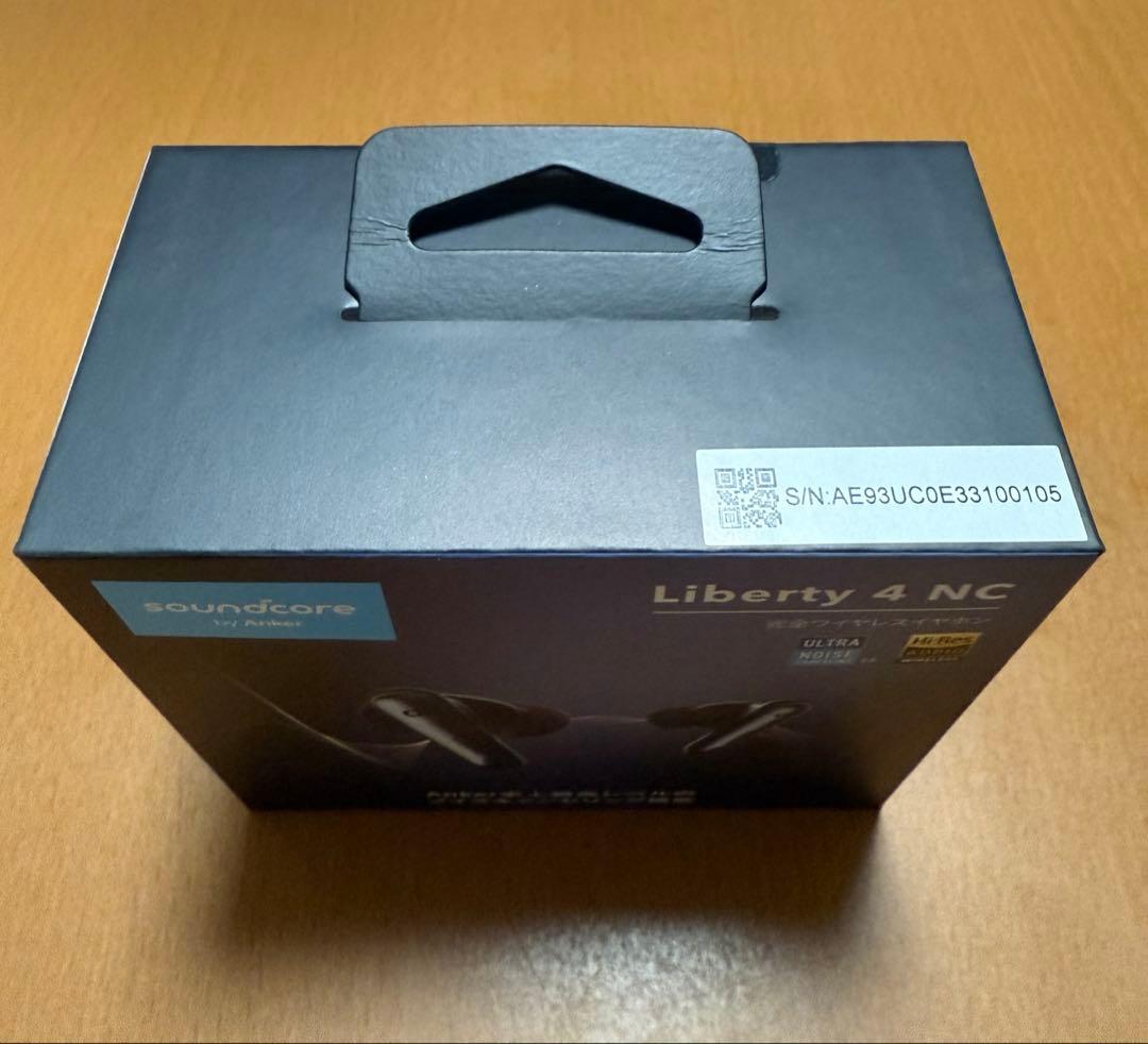 【新品未使用】Anker Soundcore Liberty 4 NCブラック