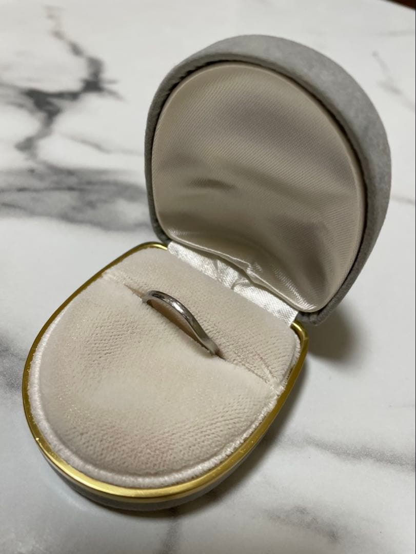 Cartier カルティエ　PT950 プラチナリング　18号