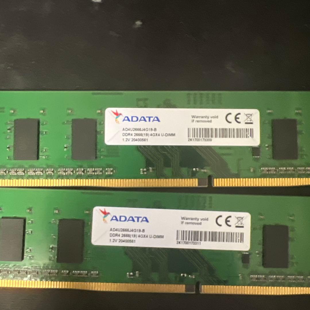 ADATA & TEAM ddr4 24GB pc メモリ