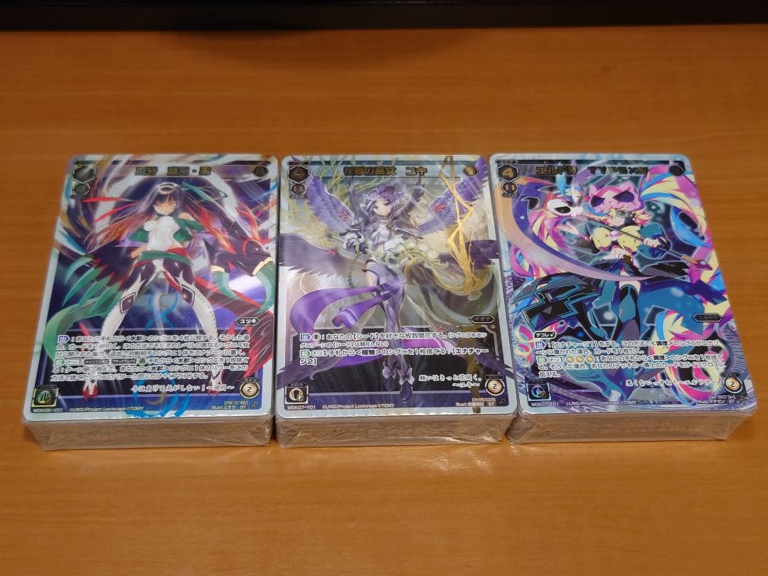 WIXOSS　構築済みデッキ４種　他　多数