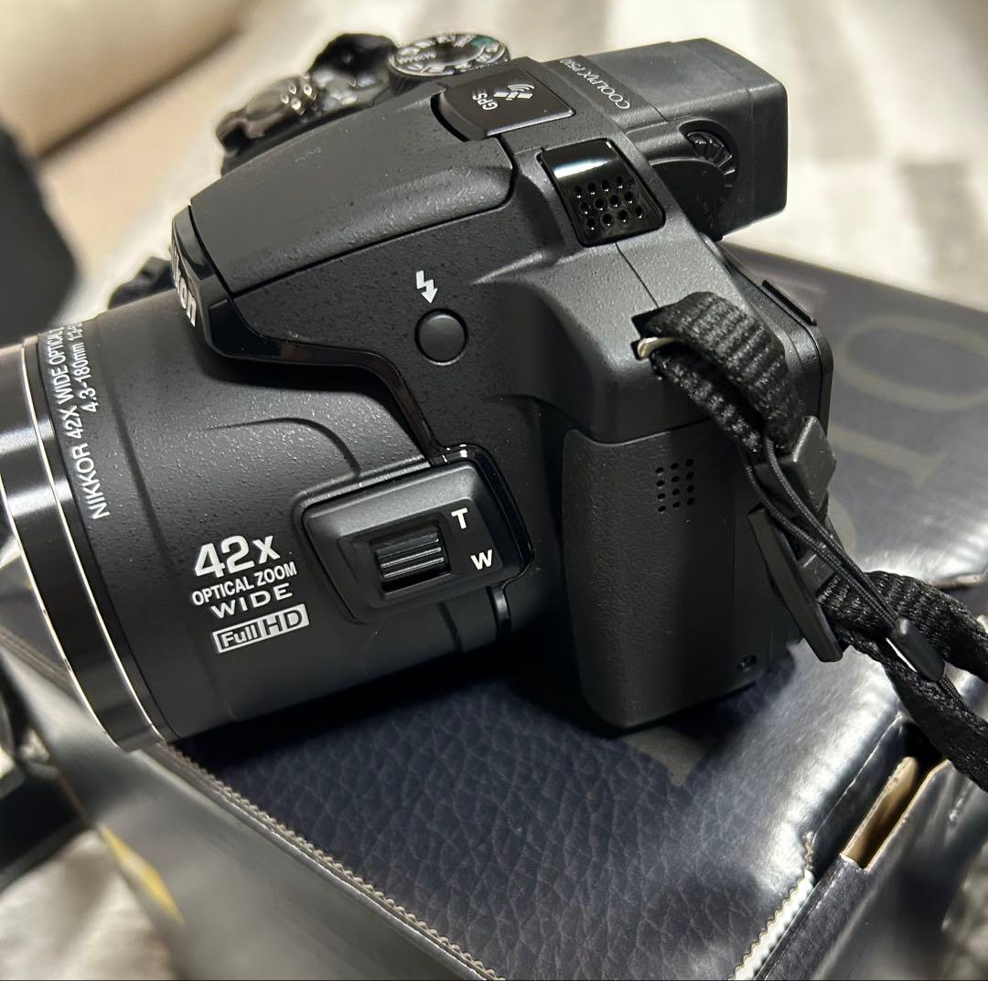 【美品】Nikon COOLPIX P510 42倍ズーム 動作確認済 ブラック