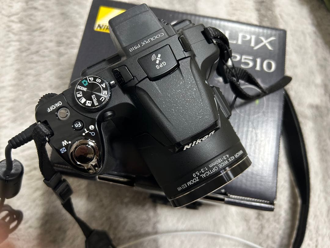 【美品】Nikon COOLPIX P510 42倍ズーム 動作確認済 ブラック