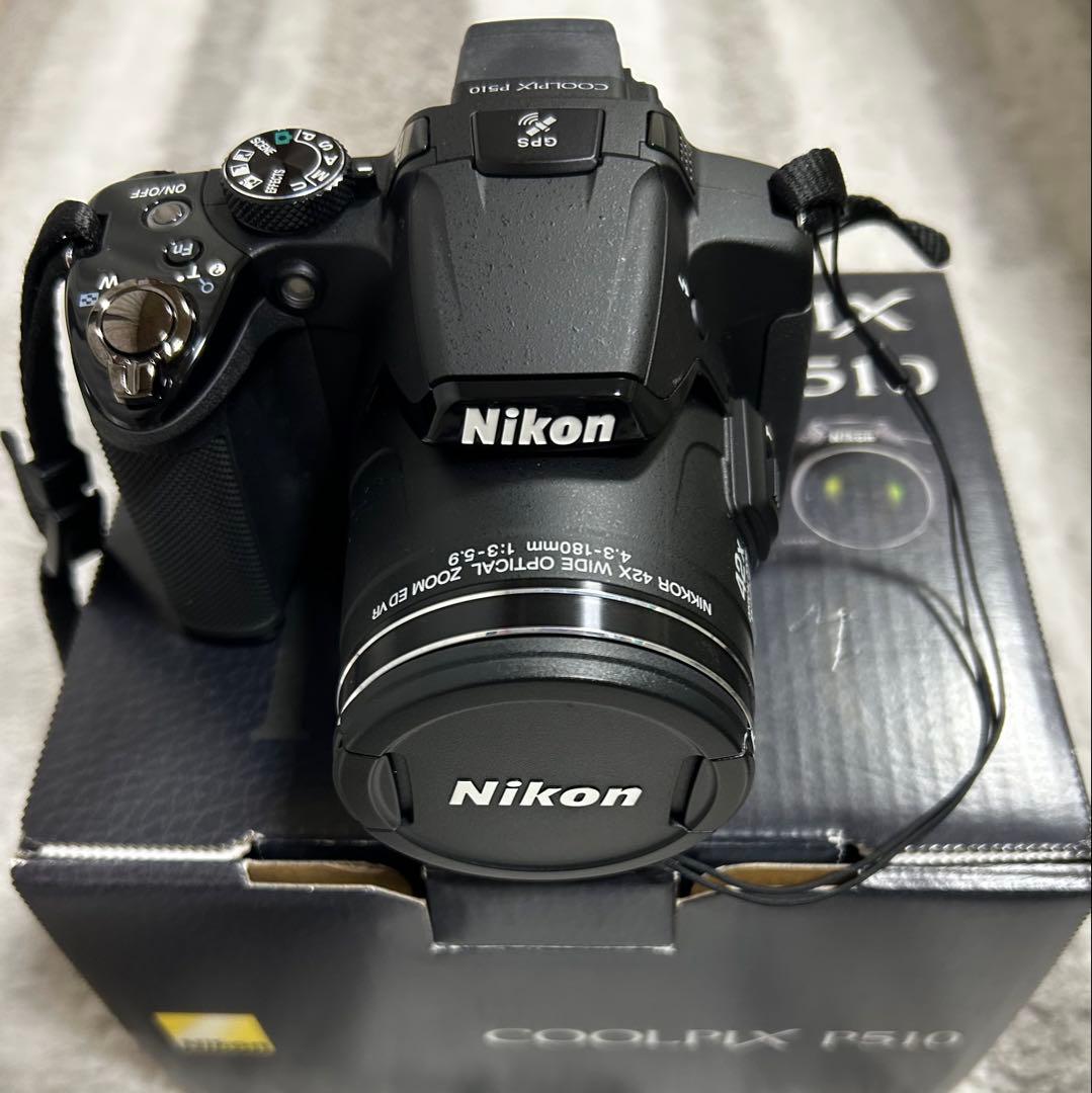 【美品】Nikon COOLPIX P510 42倍ズーム 動作確認済 ブラック