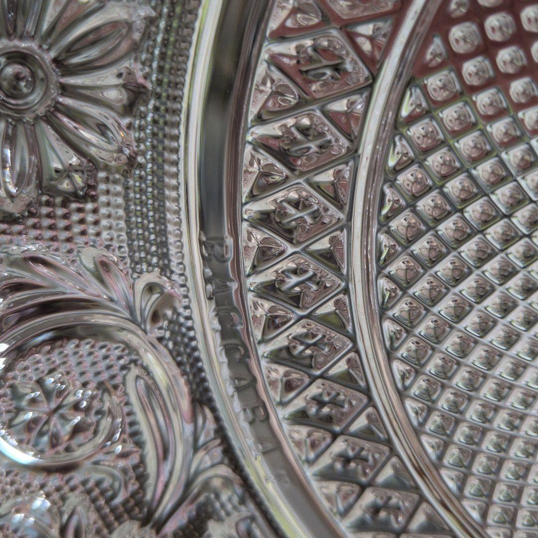 Baccarat 　アラベスク　プレート　丸皿