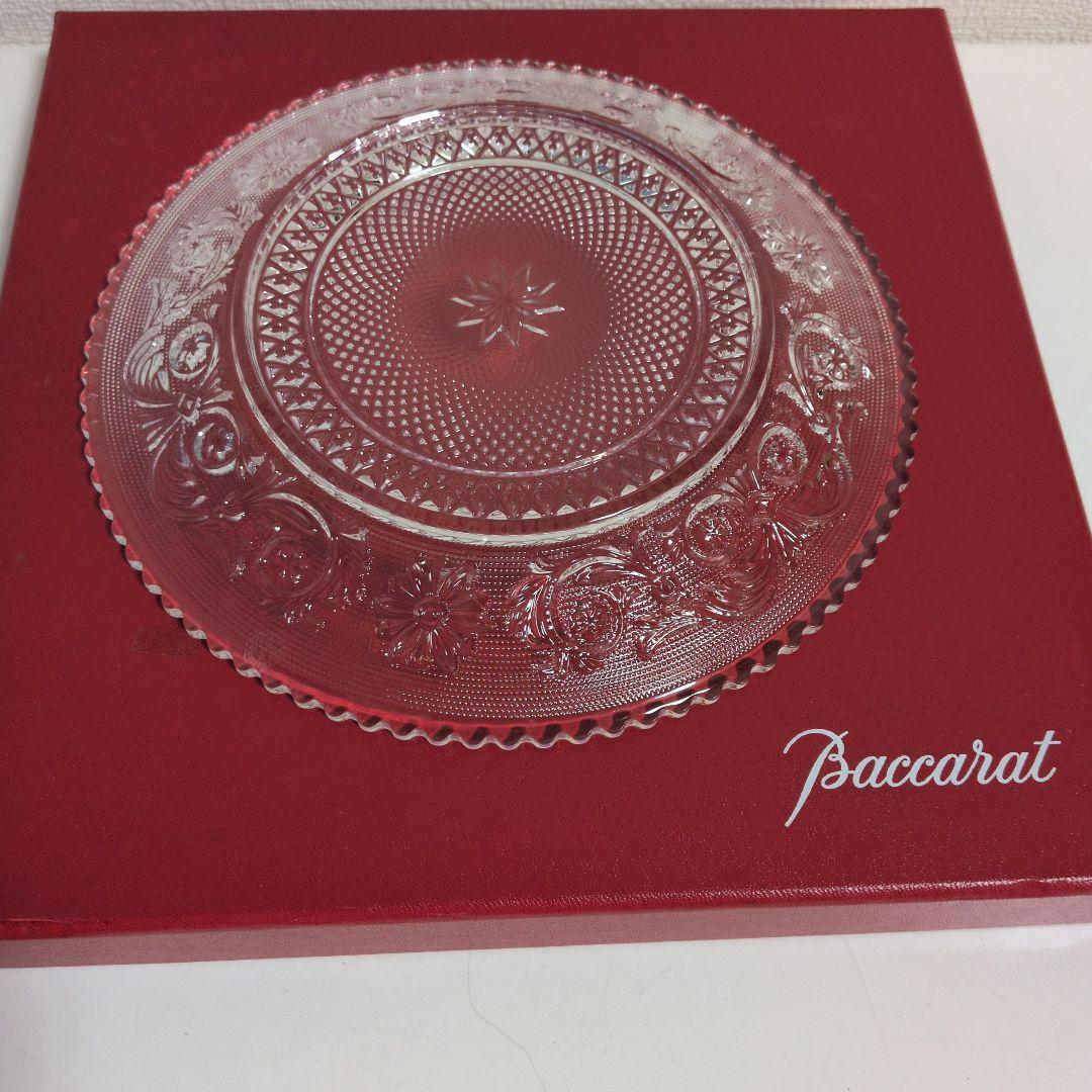Baccarat 　アラベスク　プレート　丸皿