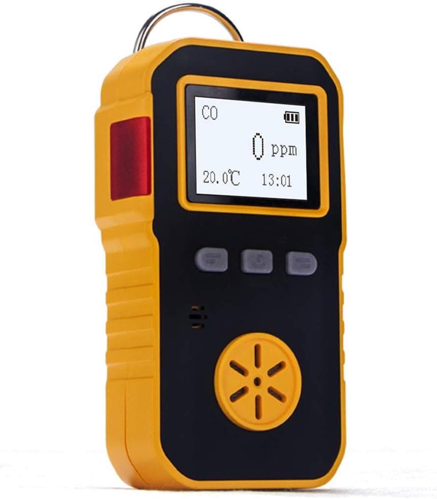 高精度一酸化炭素測定器 - 携帯用、USB充電、音