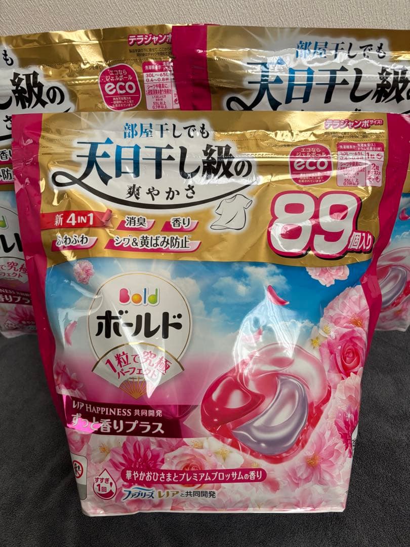 ボールド ジェル267個 4in1華やかおひさまとプレミアムブロッサムの香り