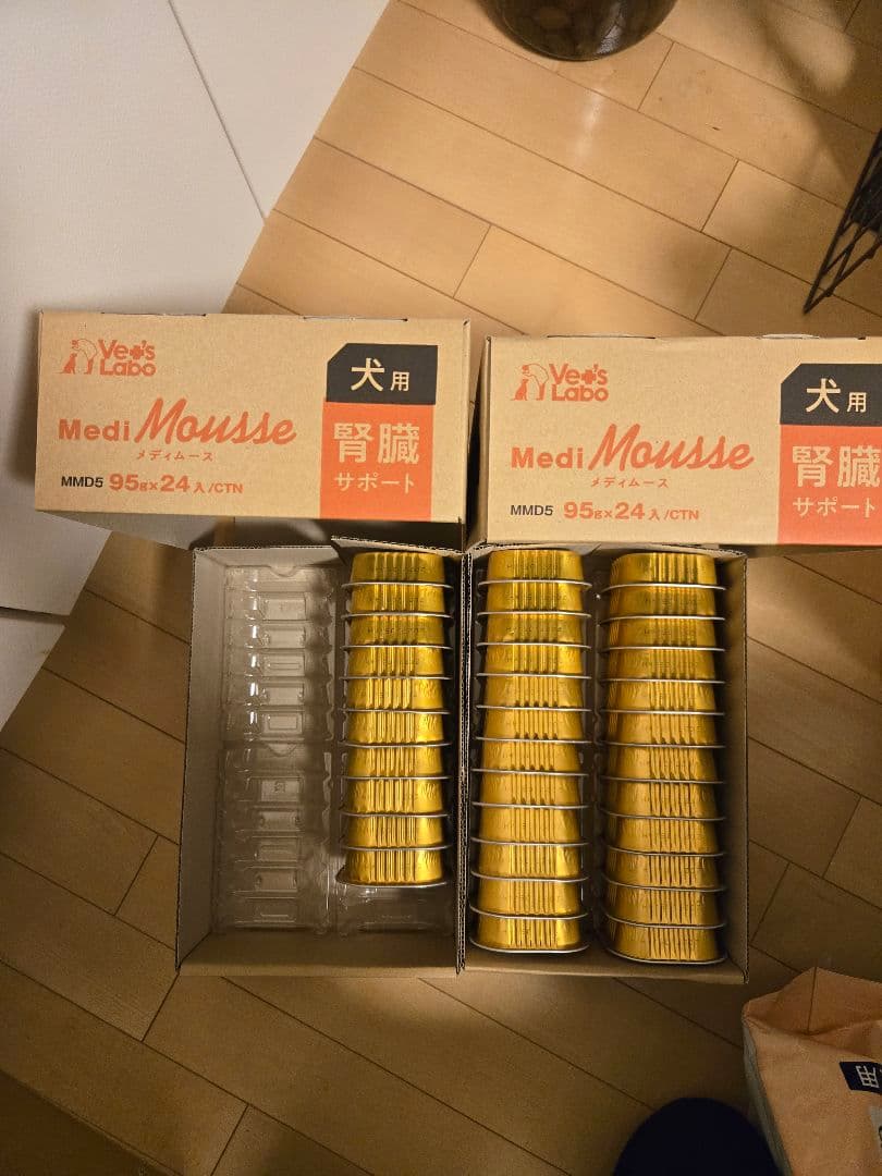 メディムース　腎臓サポート犬用 95g×34缶セット