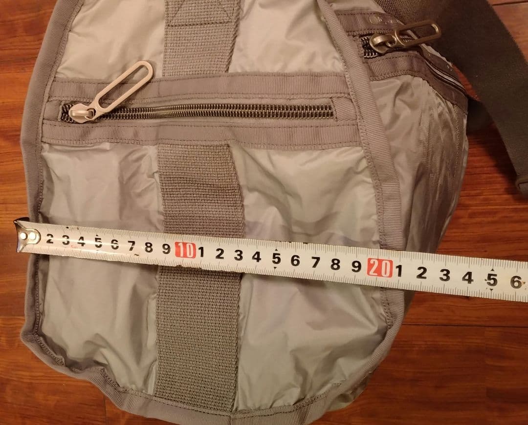 LeSportsac　軽量ボストンバッグ ライトグレー　新品