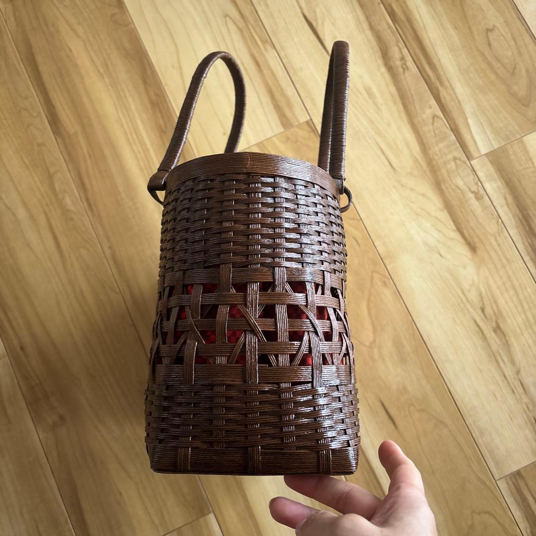 籠バック 作家物
