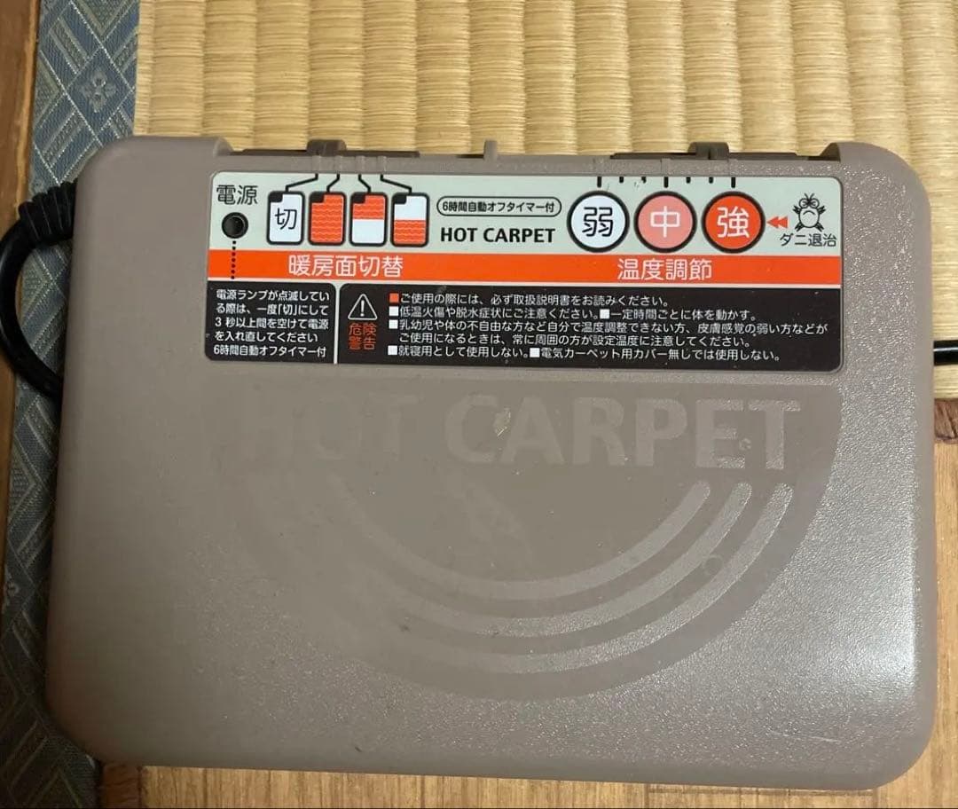 TEKNOS 木目フローリングタイプ カーペット3畳 TWM-3000M