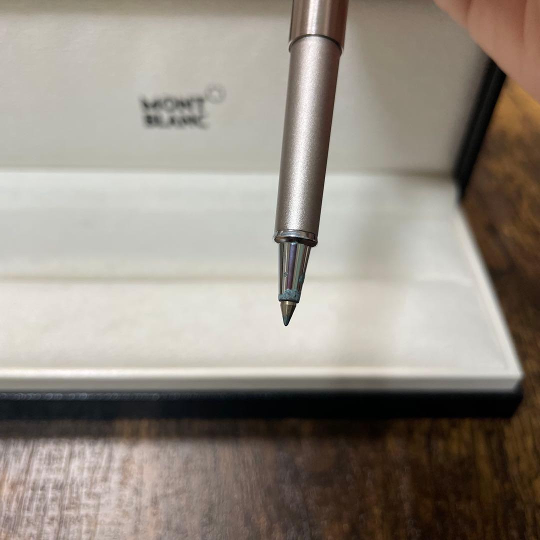 ☆即筆記可！リフィルセット☆MONTBLANC スリムライン　ローラーボール　銀
