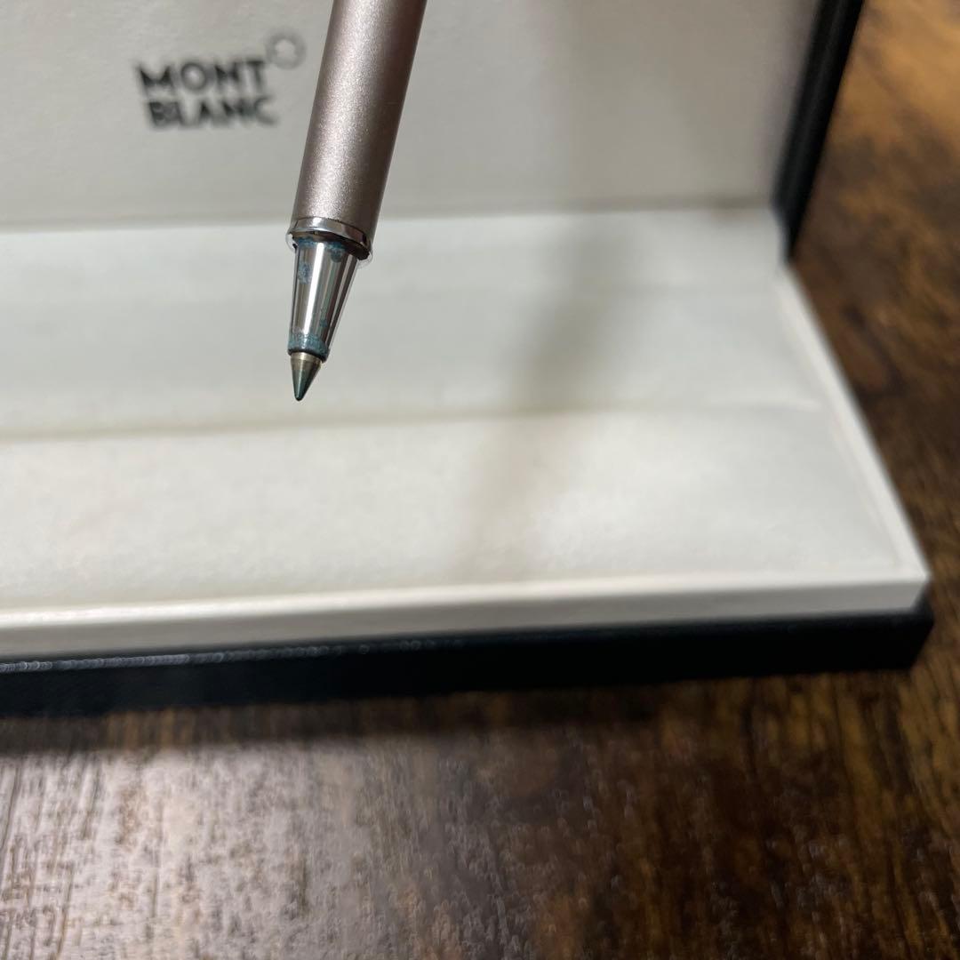 ☆即筆記可！リフィルセット☆MONTBLANC スリムライン　ローラーボール　銀
