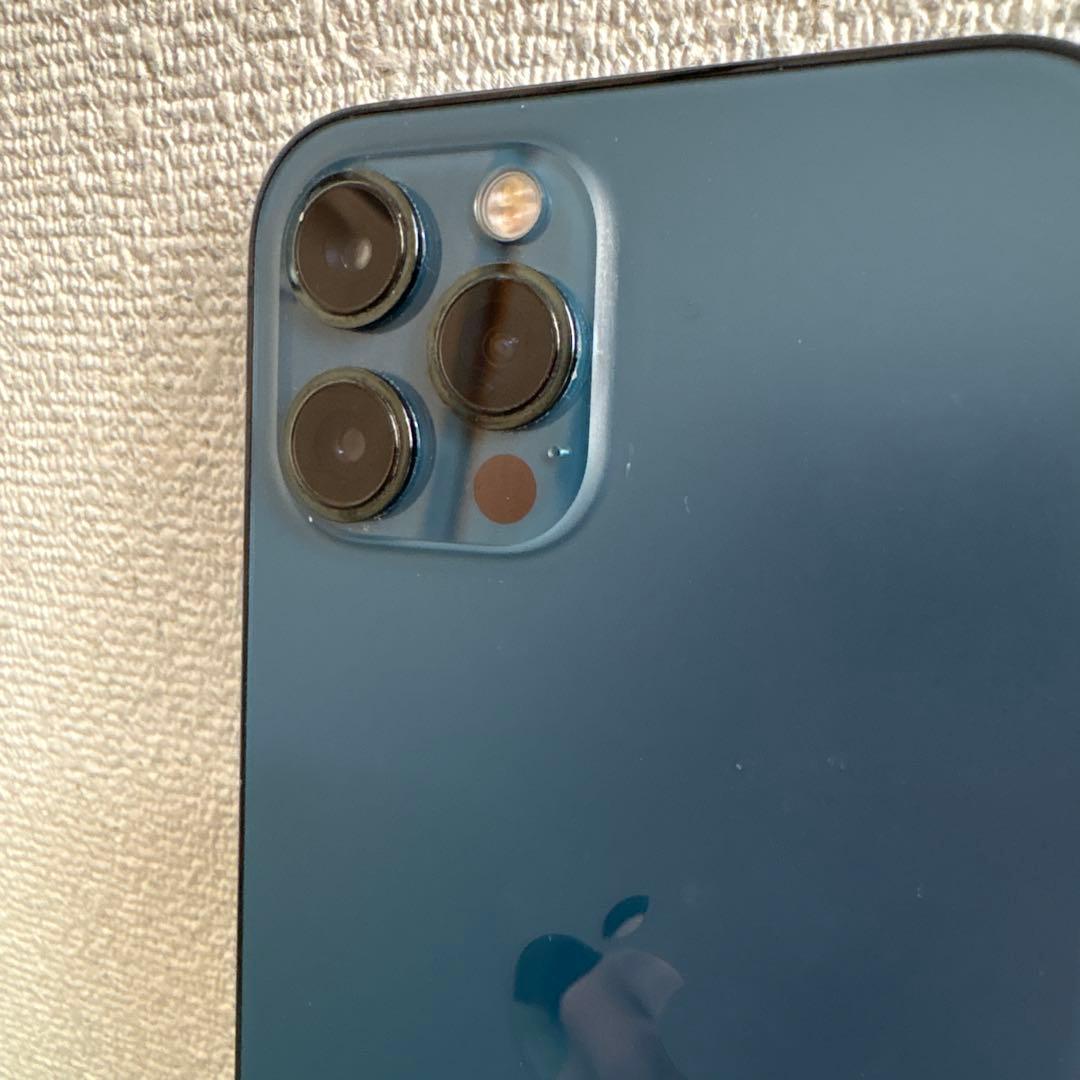 美品⭐︎iphone12promax SIMフリー 87% パシフィックブルー
