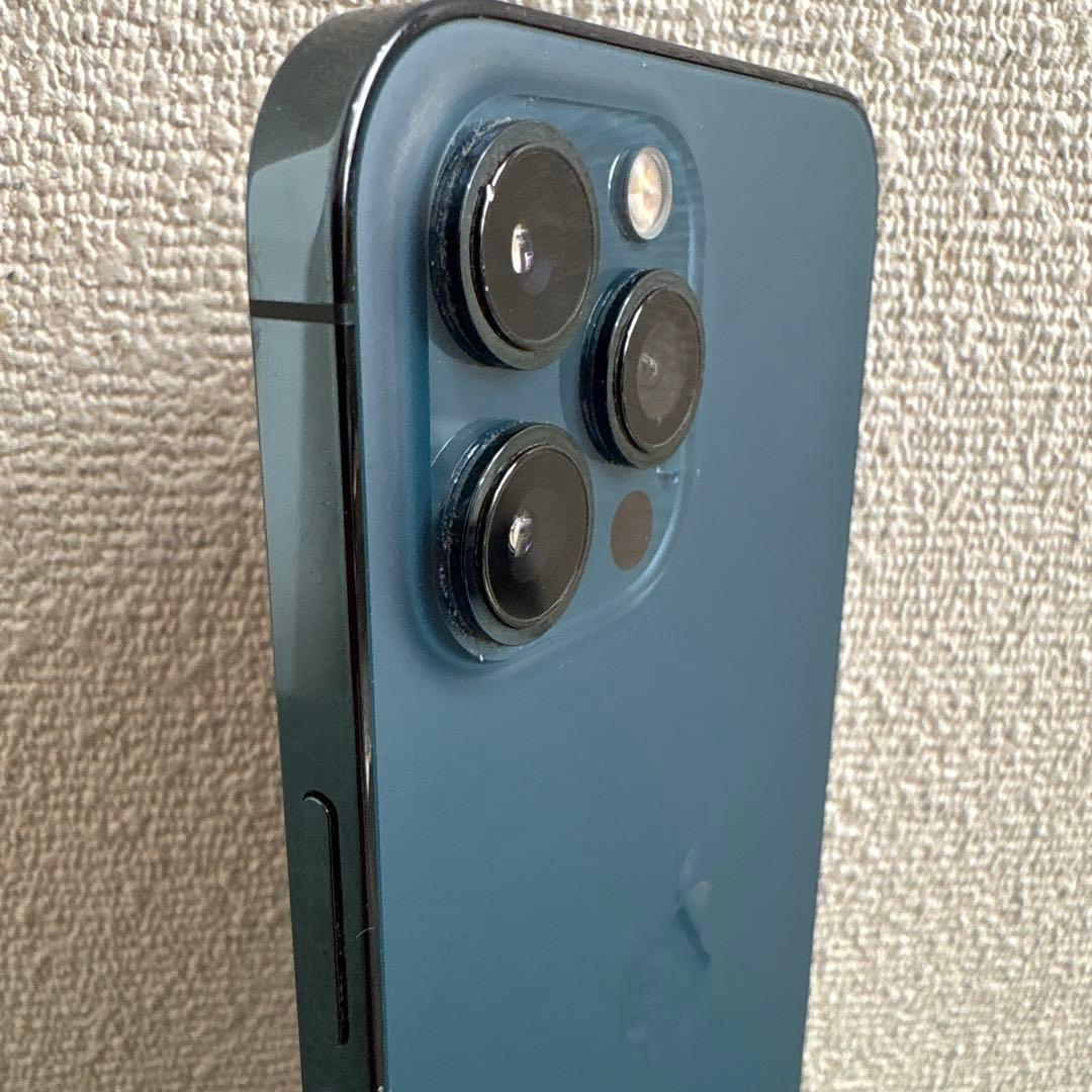 美品⭐︎iphone12promax SIMフリー 87% パシフィックブルー