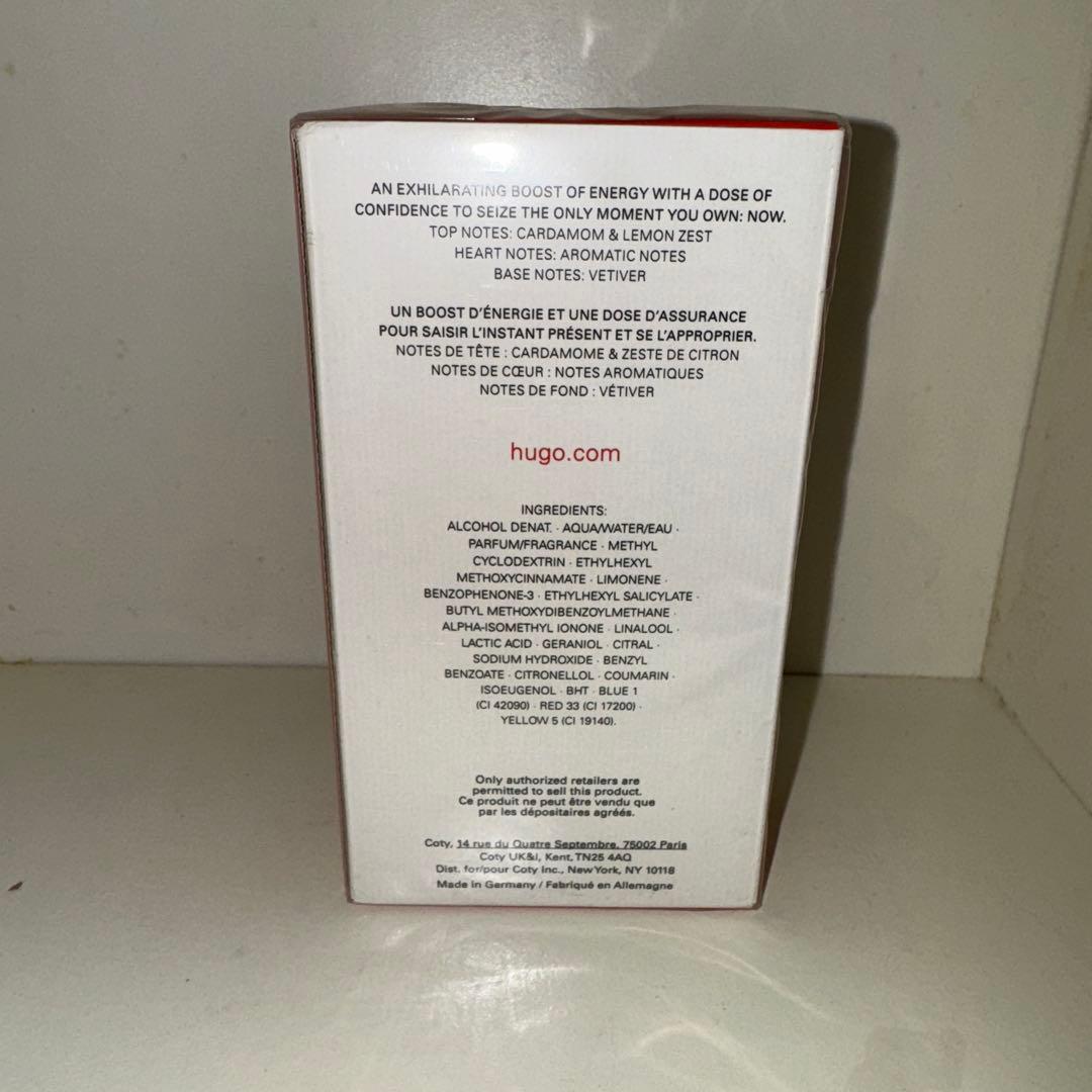 【新品未使用品】HUGO BOSS NOW ヒューゴボスナウ　125ml 香水