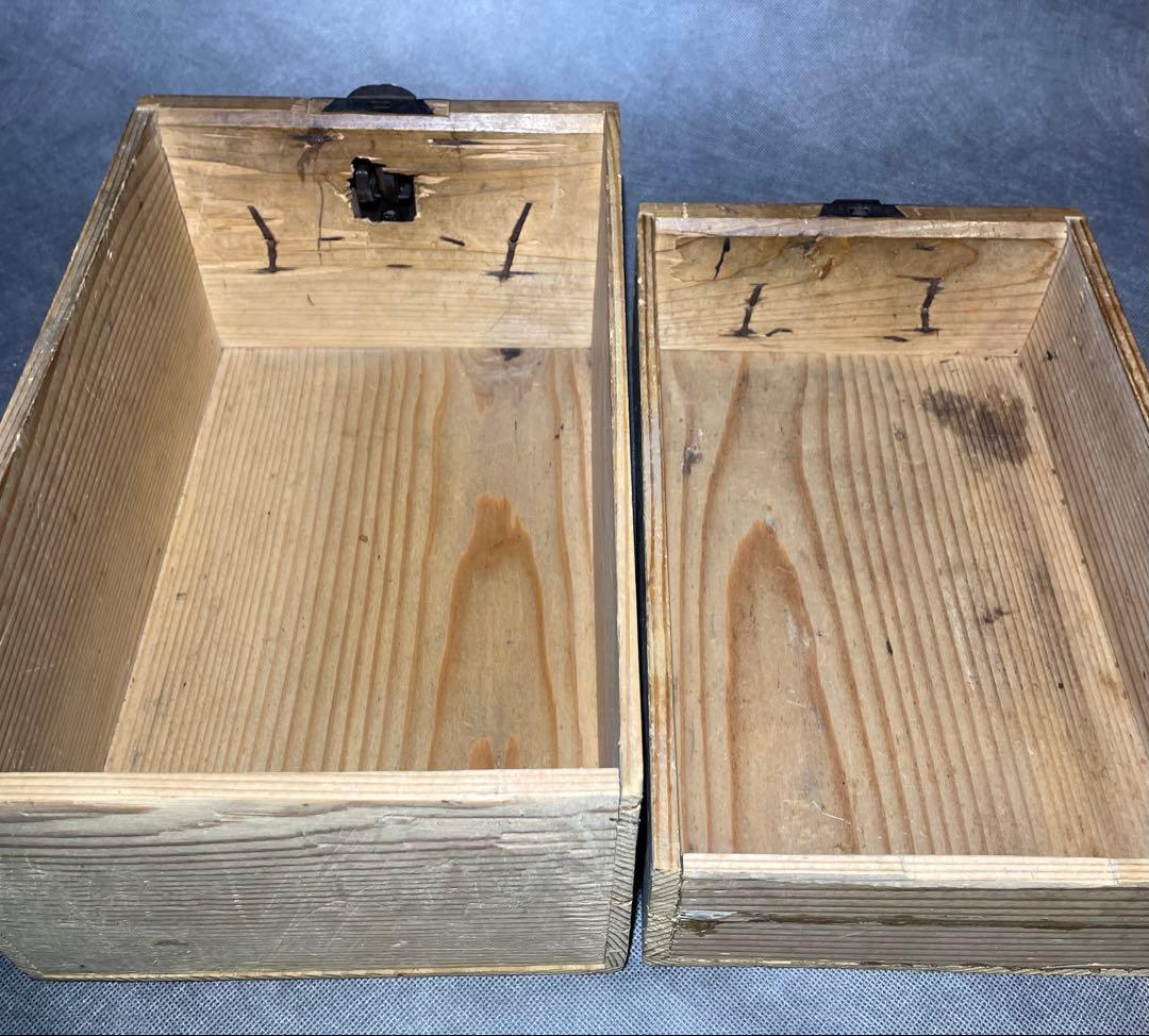 舟箪笥　懸硯　レトロ　骨董品