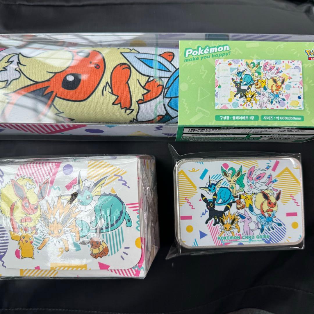 ポケモン 韓国限定 PIKACHU&EEVEE FRIENDS プレイマット