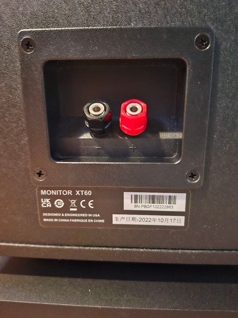 【美品】ポークオーディオ polk MXT60 2本セット