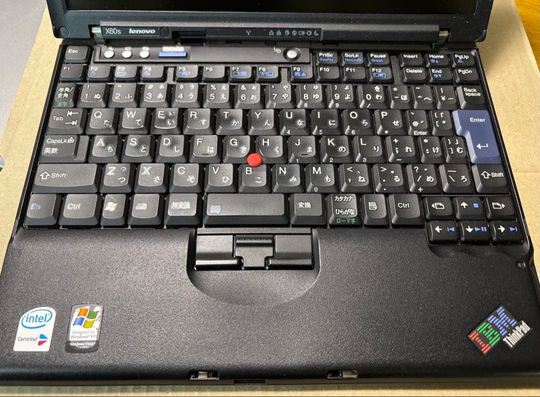 ThinkPad X60s WindowsXP ノートパソコン