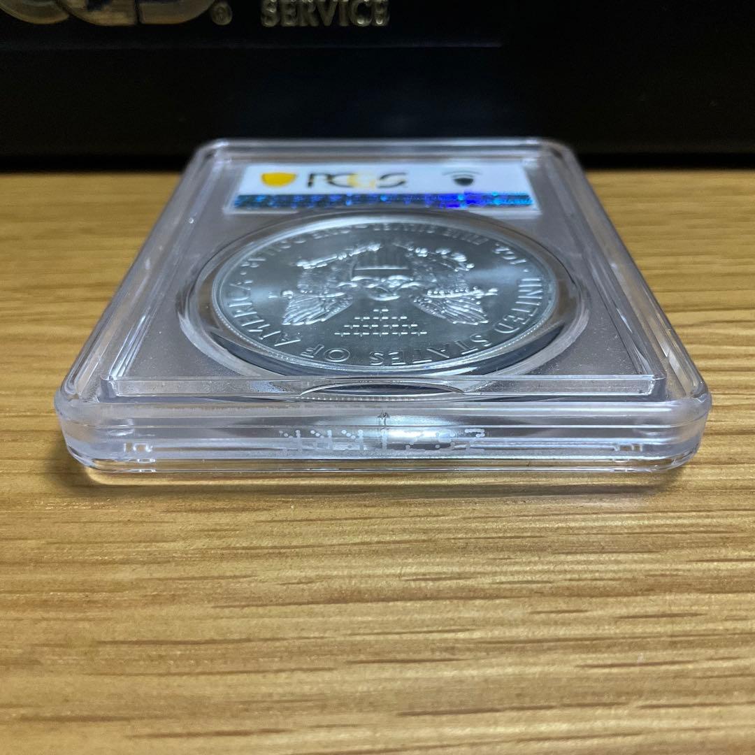 【新品】アメリカン イーグル銀貨2021-W PCGS MS70 T1 シルバー
