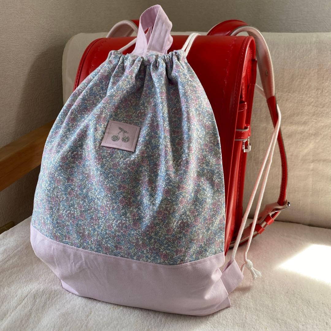 専用 レッスンバック　女の子　上履き入れ　ナップサック体操服袋　給食袋