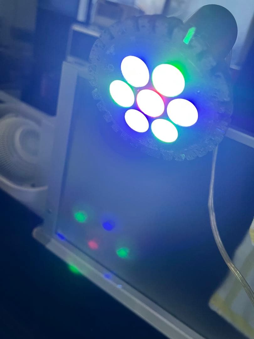 RGB LED 照明器具 6灯