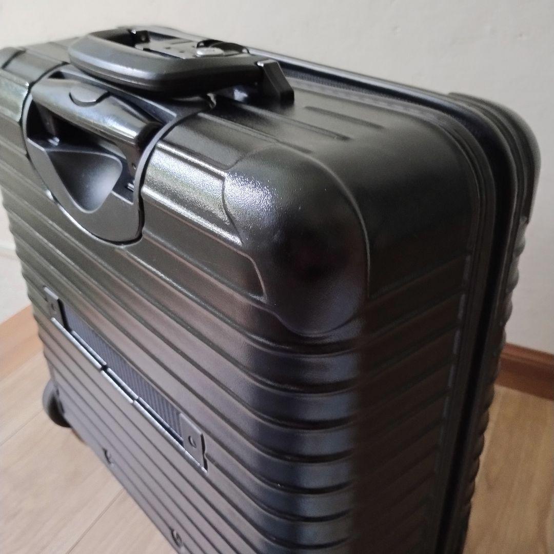 ◎美品★RIMOWAリモワ★サルサビジネストロリー★機内持込み2輪TSAブラック